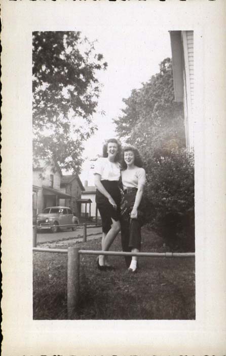 Photograph, Irene Conole and young woman