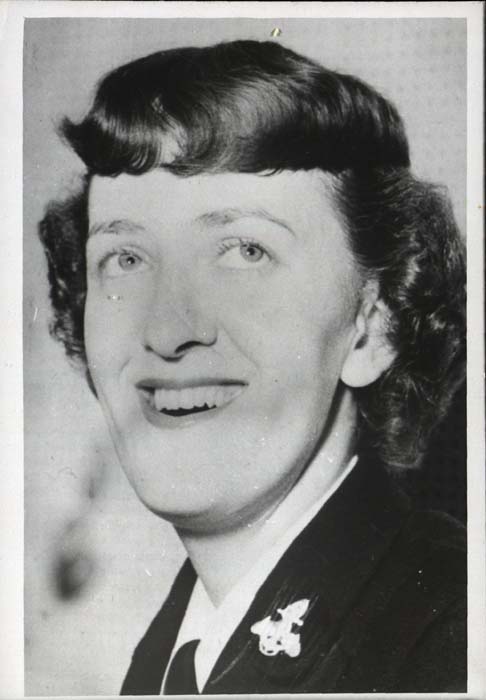 Photograph, Irene Conole portrait in naval uniform