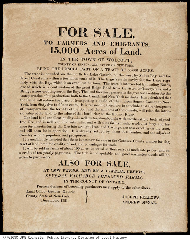 Broadside, land and farms for sale