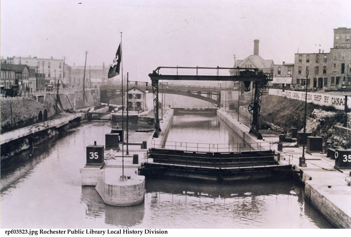 Photograph, Locks 34 and 35, Lockport, NY